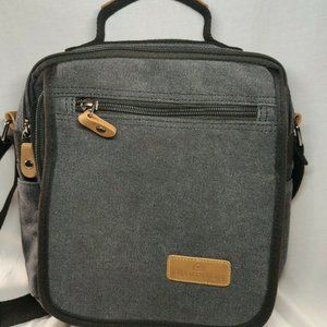 Plambag Canvas Messenger Travel Crossbody Bag Colo